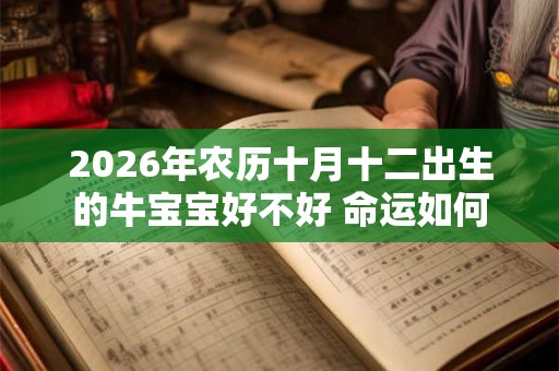2026年农历十月十二出生的牛宝宝好不好 命运如何