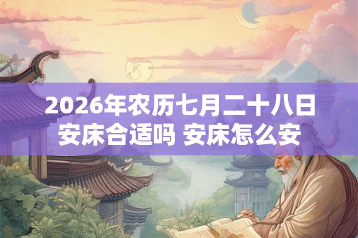 2026年农历七月二十八日安床合适吗 安床怎么安 2026年农历七月二十八日安床合适吗 安床怎么安
