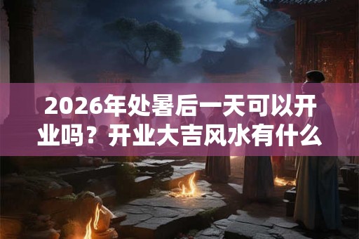 2026年处暑后一天可以开业吗?开业大吉风水有什么讲究? 2026年处暑后一天可以开业吗?开业大吉风水有什么讲究?