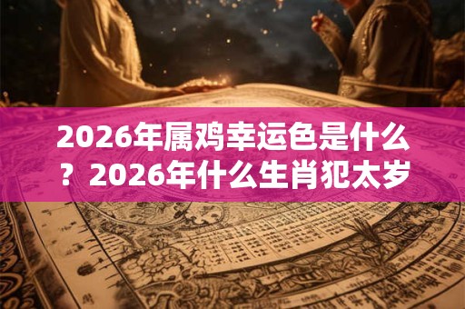 2026年属鸡幸运色是什么？2026年什么生肖犯太岁？
