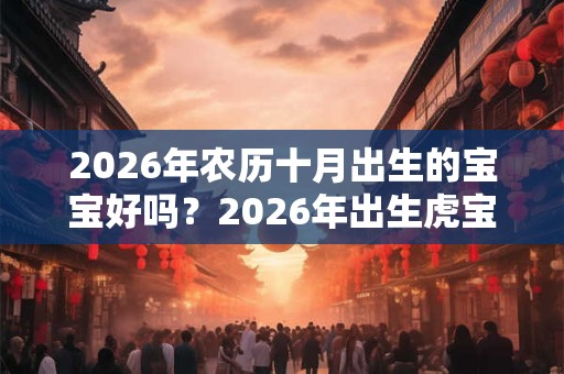 2026年农历十月出生的宝宝好吗？2026年出生虎宝宝性格好不好？