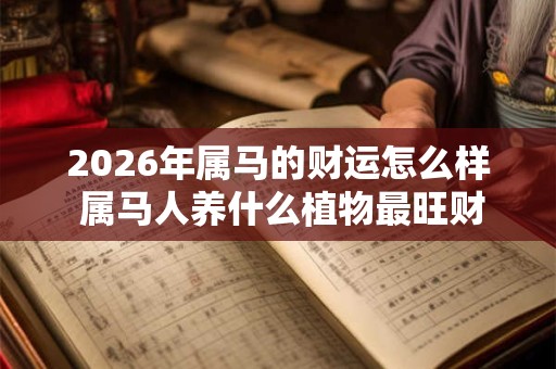 2026年属马的财运怎么样 属马人养什么植物最旺财