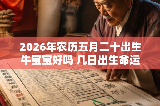 2026年农历五月二十出生牛宝宝好吗 几日出生命运最好 2026年农历五月二十出生牛宝宝好吗 几日出生命运最好