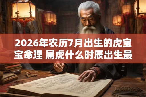 2026年农历7月出生的虎宝宝命理 属虎什么时辰出生最好 2026年农历7月出生的虎宝宝命理 属虎什么时辰出生最好