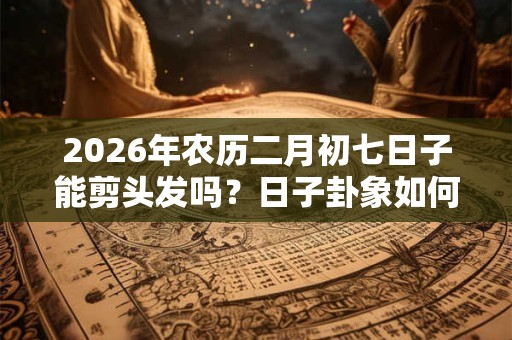 2026年农历二月初七日子能剪头发吗？日子卦象如何？