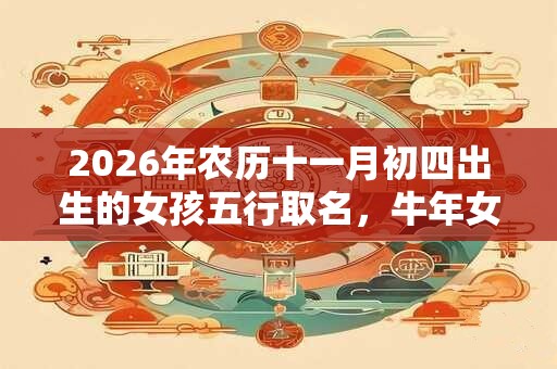 2026年农历十一月初四出生的女孩五行取名,牛年女孩名字推荐 2026年农历十一月初四出生的女孩五行取名,牛年女孩名字推荐