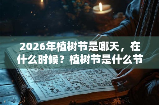 2026年植树节是哪天，在什么时候？植树节是什么节日？