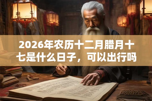 2026年农历十二月腊月十七是什么日子,可以出行吗? 2026年农历十二月腊月十七是什么日子,可以出行吗?