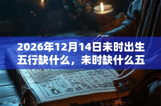 2026年12月14日未时出生五行缺什么，未时缺什么五行