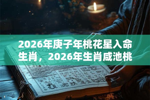 2026年庚子年桃花星入命生肖,2026年生肖咸池桃花入命解析 2026年庚子年桃花星入命生肖,2026年生肖咸池桃花入命解析