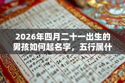 2026年四月二十一出生的男孩如何起名字,五行属什么 2026年四月二十一出生的男孩如何起名字,五行属什么