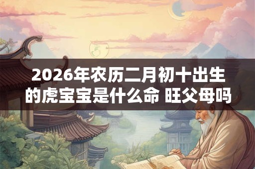 2026年农历二月初十出生的虎宝宝是什么命 旺父母吗 2026年农历二月初十出生的虎宝宝是什么命 旺父母吗