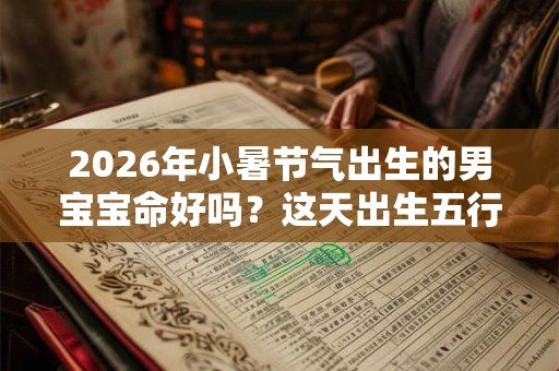 2026年小暑节气出生的男宝宝命好吗?这天出生五行是什么? 2026年小暑节气出生的男宝宝命好吗?这天出生五行是什么?