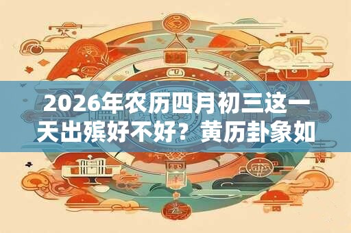 2026年农历四月初三这一天出殡好不好？黄历卦象如何？
