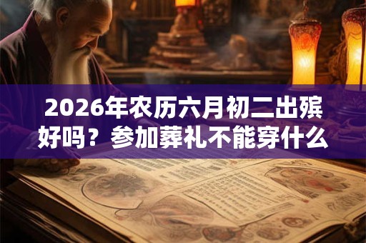 2026年农历六月初二出殡好吗？参加葬礼不能穿什么衣服？