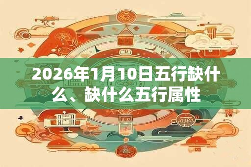 2026年1月10日五行缺什么、缺什么五行属性 2026年1月10日五行缺什么、缺什么五行属性
