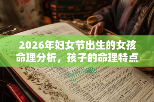 2026年妇女节出生的女孩命理分析，孩子的命理特点分析。