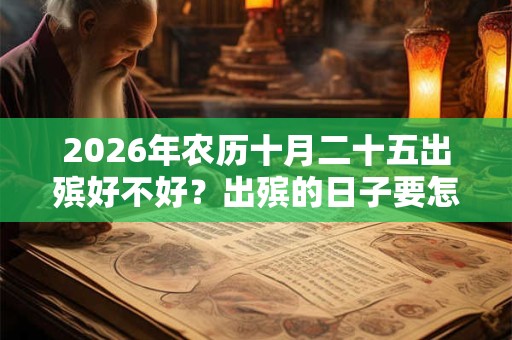 2026年农历十月二十五出殡好不好？出殡的日子要怎么选择？