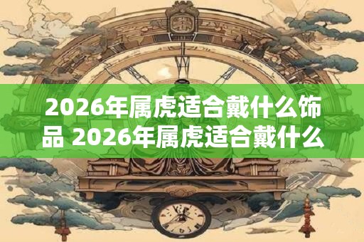 2026年属虎适合戴什么饰品 2026年属虎适合戴什么饰品 2026年属虎适合戴什么饰品 2026年属虎适合戴什么饰品