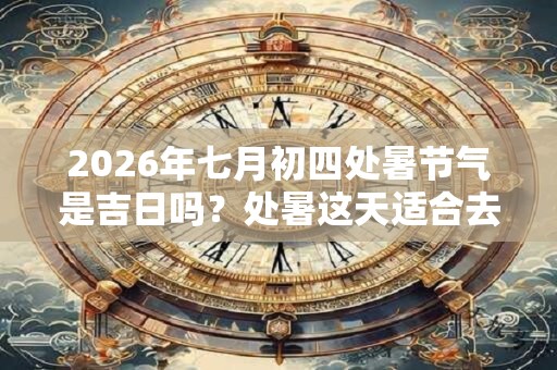 2026年七月初四处暑节气是吉日吗？处暑这天适合去理发吗？