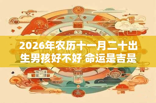 2026年农历十一月二十出生男孩好不好 命运是吉是凶 2026年农历十一月二十出生男孩好不好 命运是吉是凶