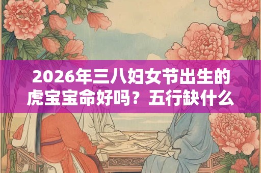 2026年三八妇女节出生的虎宝宝命好吗？五行缺什么？
