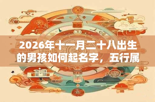 2026年十一月二十八出生的男孩如何起名字,五行属什么 2026年十一月二十八出生的男孩如何起名字,五行属什么
