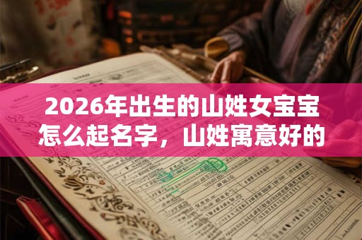 2026年出生的山姓女宝宝怎么起名字，山姓寓意好的名字
