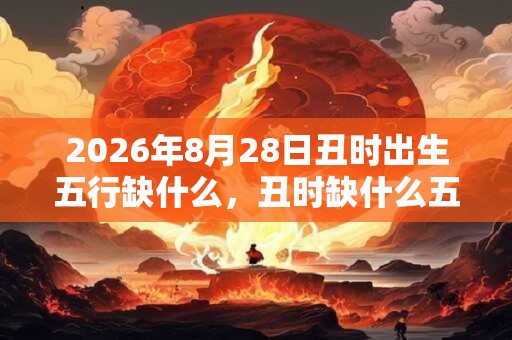 2026年8月28日丑时出生五行缺什么，丑时缺什么五行