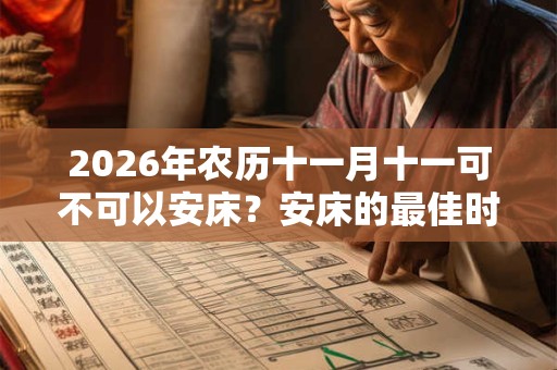 2026年农历十一月十一可不可以安床？安床的最佳时间？