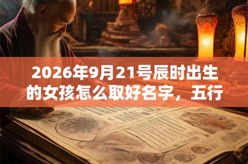 2026年9月21号辰时出生的女孩怎么取好名字，五行属什么