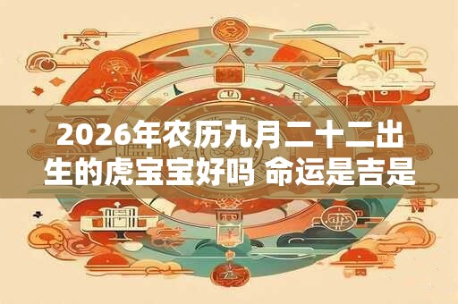 2026年农历九月二十二出生的虎宝宝好吗 命运是吉是凶 2026年农历九月二十二出生的虎宝宝好吗 命运是吉是凶