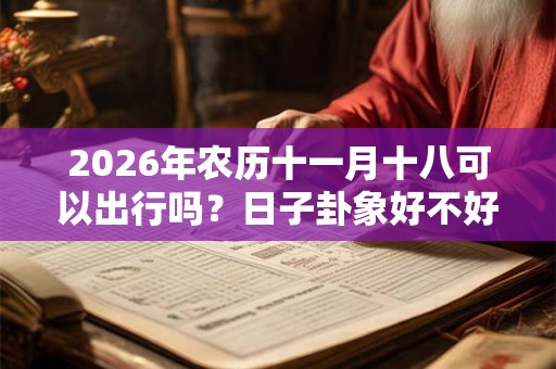 2026年农历十一月十八可以出行吗?日子卦象好不好? 2026年农历十一月十八可以出行吗?日子卦象好不好?