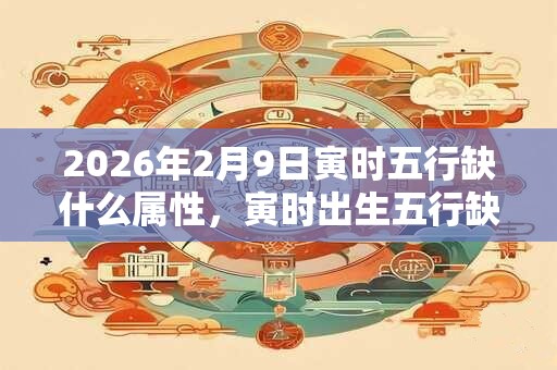 2026年2月9日寅时五行缺什么属性,寅时出生五行缺什么 2026年2月9日寅时五行缺什么属性,寅时出生五行缺什么