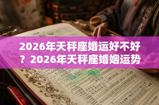 2026年天秤座婚运好不好?2026年天秤座婚姻运势解析 2026年天秤座婚运好不好?2026年天秤座婚姻运势解析