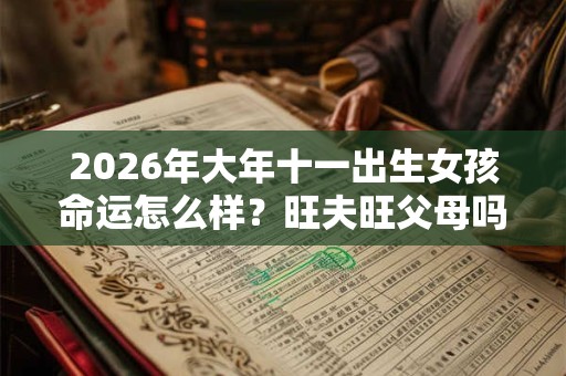 2026年大年十一出生女孩命运怎么样？旺夫旺父母吗？