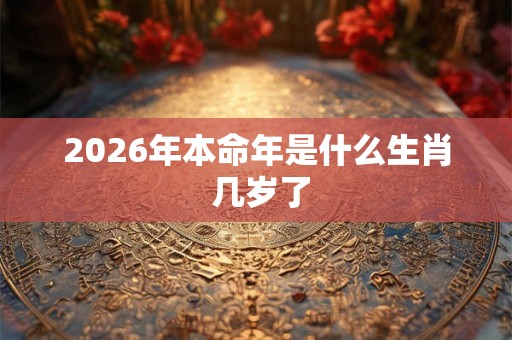 2026年本命年是什么生肖 几岁了