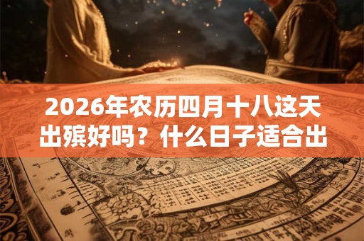 2026年农历四月十八这天出殡好吗？什么日子适合出殡？