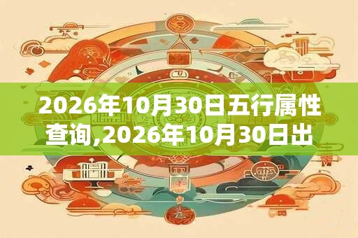2026年10月30日五行属性查询,2026年10月30日出生五行属什么 2026年10月30日五行属性查询,2026年10月30日出生五行属什么