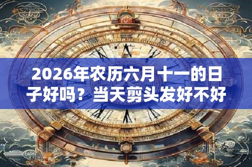 2026年农历六月十一的日子好吗？当天剪头发好不好？