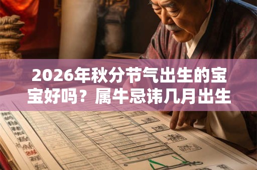 2026年秋分节气出生的宝宝好吗？属牛忌讳几月出生？