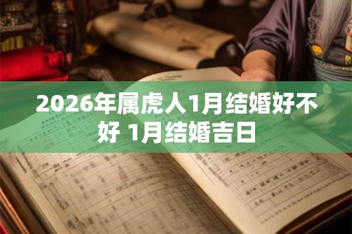 2026年属虎人1月结婚好不好 1月结婚吉日 2026年属虎人1月结婚好不好 1月结婚吉日