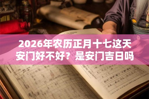 2026年农历正月十七这天安门好不好？是安门吉日吗？