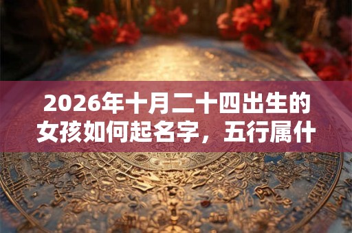 2026年十月二十四出生的女孩如何起名字,五行属什么 2026年十月二十四出生的女孩如何起名字,五行属什么