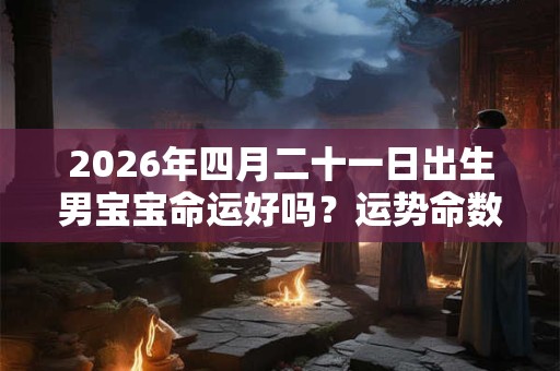 2026年四月二十一日出生男宝宝命运好吗？运势命数怎么样？