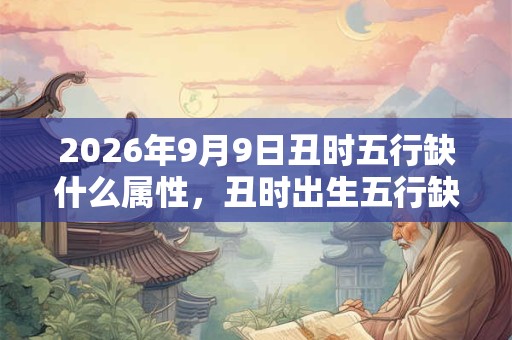 2026年9月9日丑时五行缺什么属性，丑时出生五行缺什么