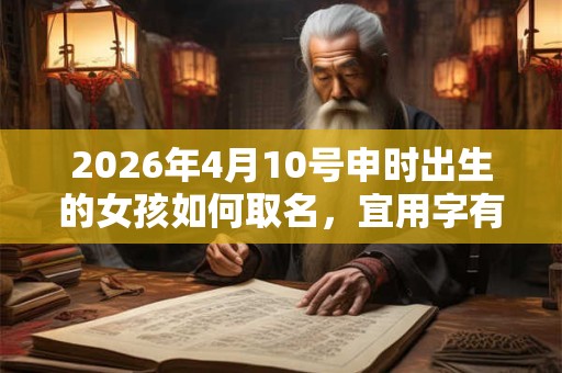 2026年4月10号申时出生的女孩如何取名，宜用字有什么？