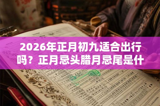 2026年正月初九适合出行吗？正月忌头腊月忌尾是什么意思？