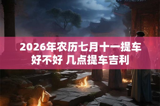 2026年农历七月十一提车好不好 几点提车吉利