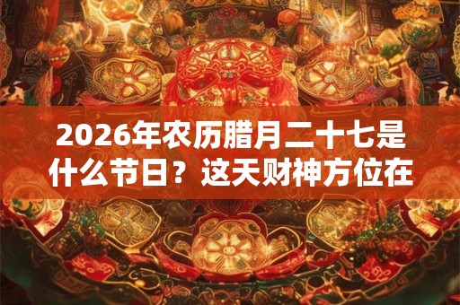 2026年农历腊月二十七是什么节日？这天财神方位在哪？